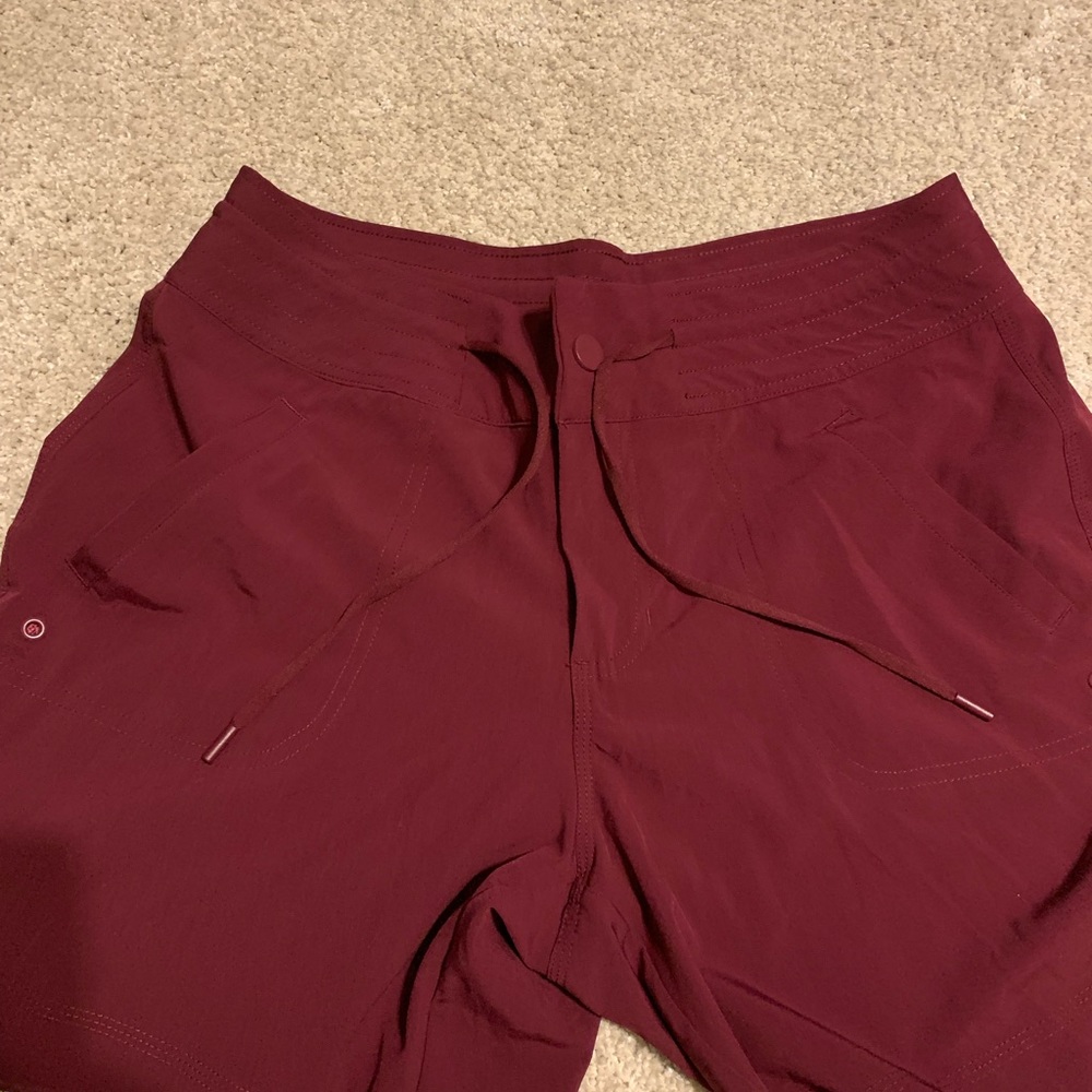 Athletic Works Women's Maroon Athletic Shorts
